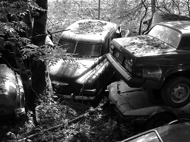 Autofriedhof - 144.JPG - Historischer Autofriedhof,    Gürbetal (CH)